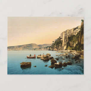 Carte Postale Sorrente en bord de mer, Naples, Italie classique 