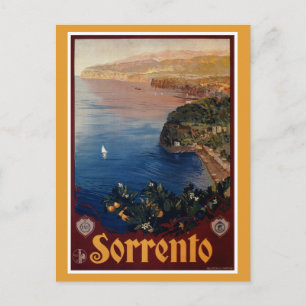 Carte Postale Sorrente vintage des années 1920