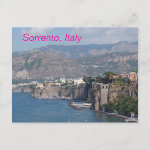 Carte postale Sorrento italie