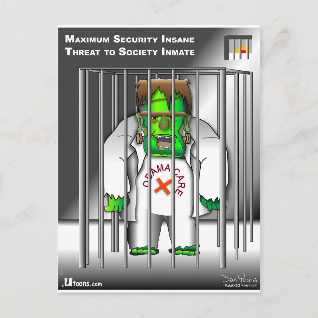 Carte Postale Sortez de prison (Devant)