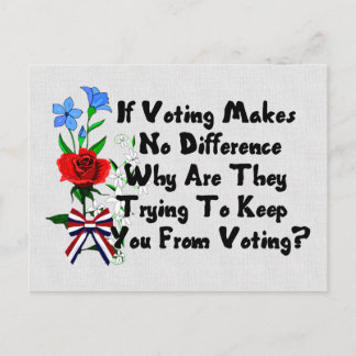 CARTE POSTALE SORTEZ LE VOTE