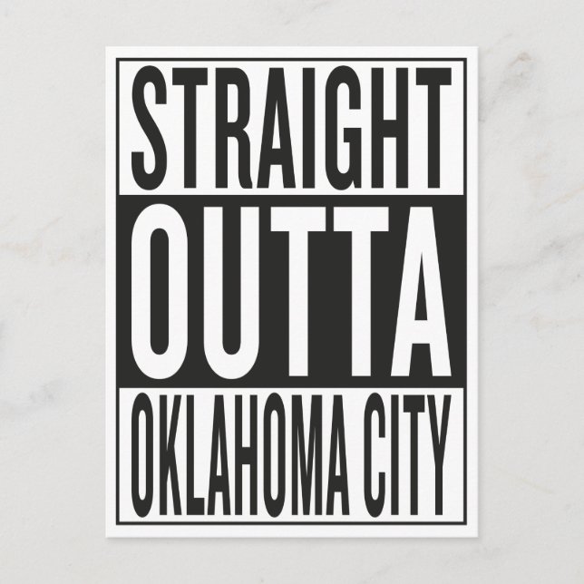 Carte Postale sortie directe d'Oklahoma City (Devant)