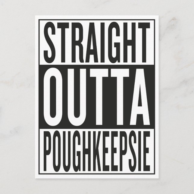 Carte Postale sortie Poughkeepsie (Devant)