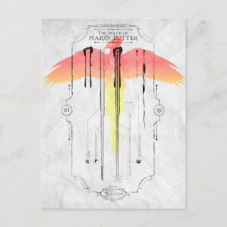 Carte Postale Sortilège Harry Potter | Infographie de la baguett