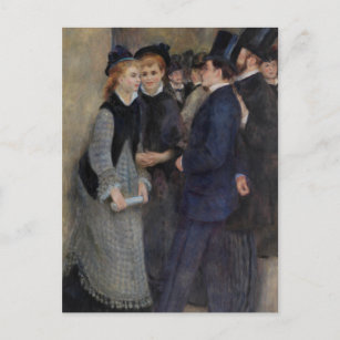Carte Postale Sortir du Conservatoire de Renoir - Beaux Arts