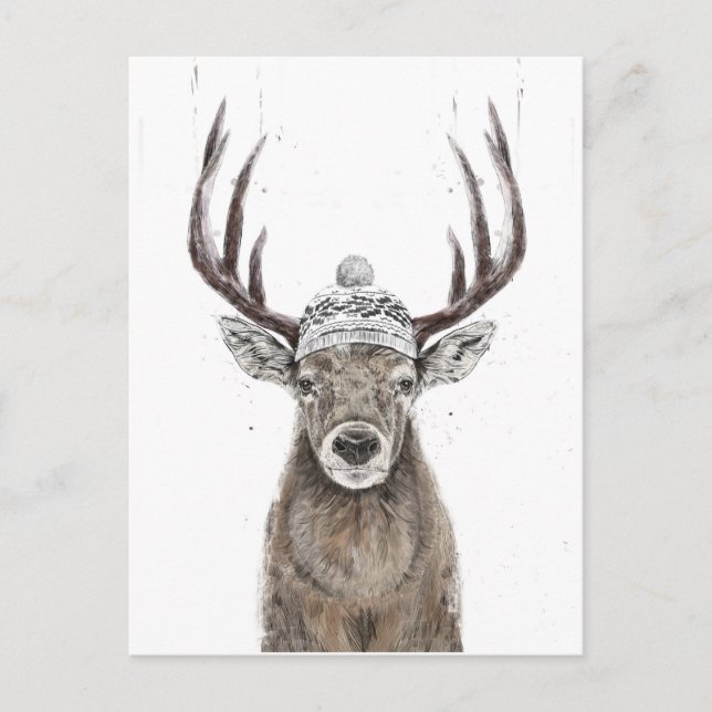 Carte Postale Sortons dehors (Devant)