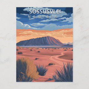 Carte Postale Sossusvlei Namibie Voyage Vintage