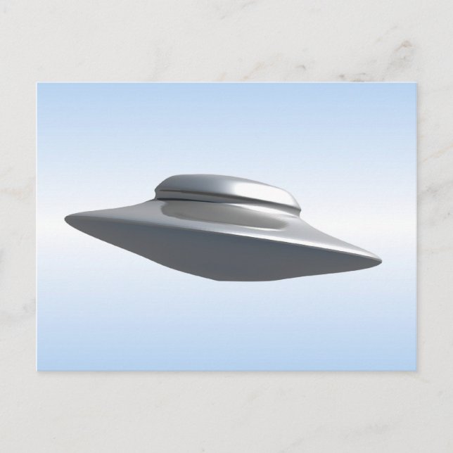 Carte Postale Soucoupe volante (Devant)