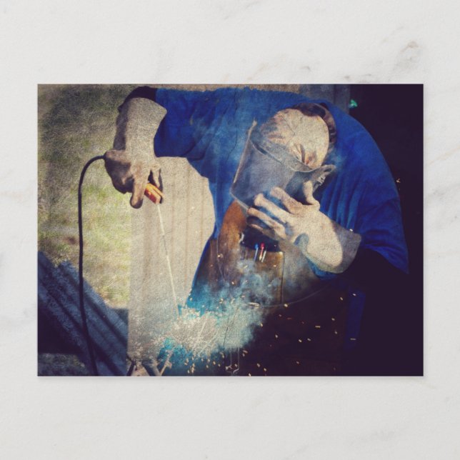 Carte Postale Soudage (Devant)