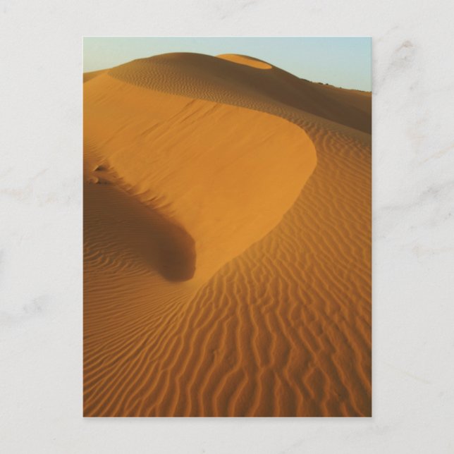 Carte Postale Soudan, Nord (Nubie), dunes dans le désert (Devant)