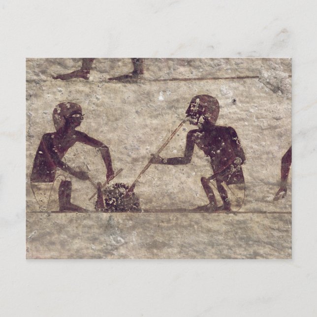 Carte Postale Souffleurs de verre (Devant)
