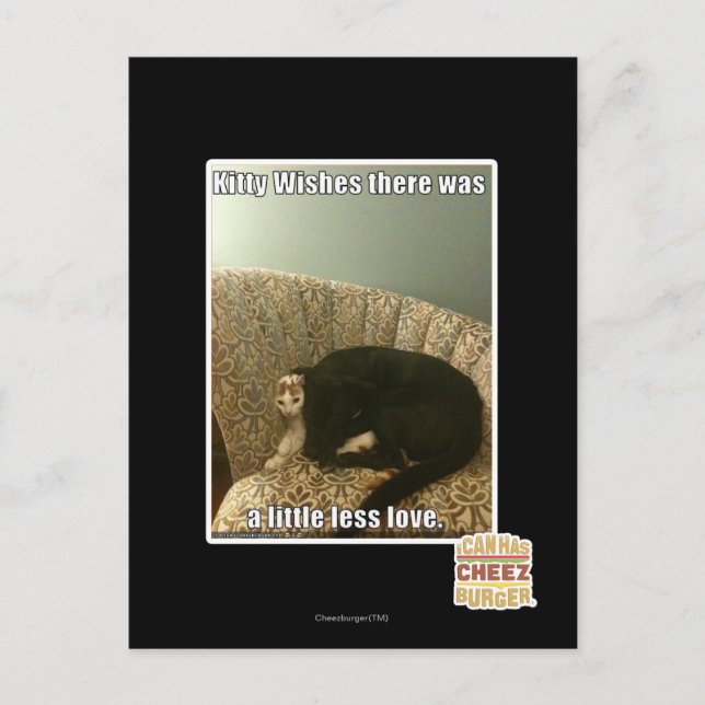 Carte Postale Souhaits de Kitty (Devant)