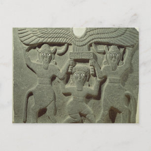 Carte Postale Soulagement représentant Gilgamesh entre deux