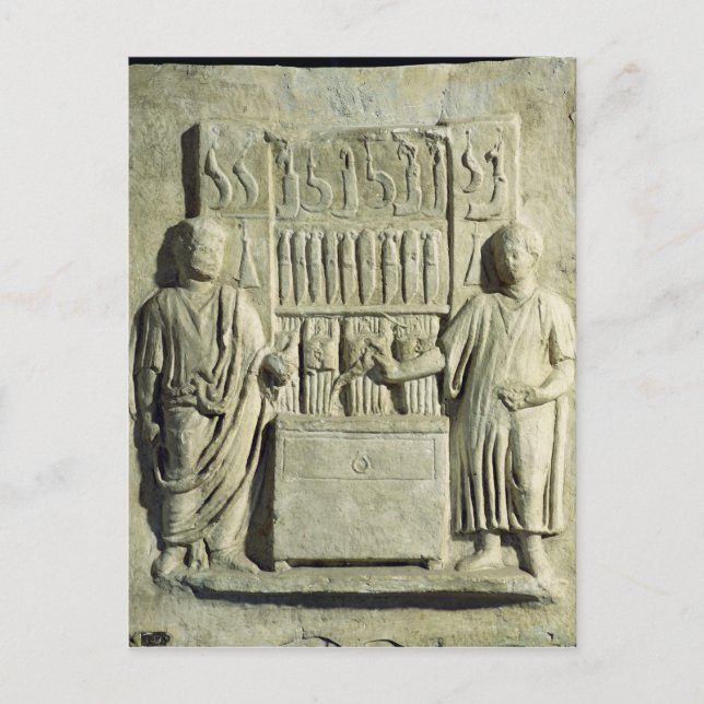 Carte Postale Soulagement représentant un magasin de couverts (Devant)