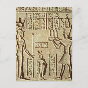 Carte Postale Soulagement représentant un pharaon