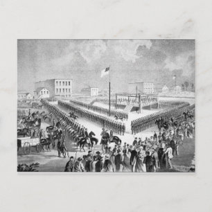 Carte Postale Soulèvement sioux de Santee, Mankato, Minnesota, 1