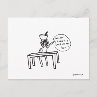 carte postale soupe