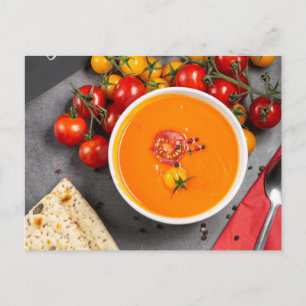 Carte Postale Soupe de tomate
