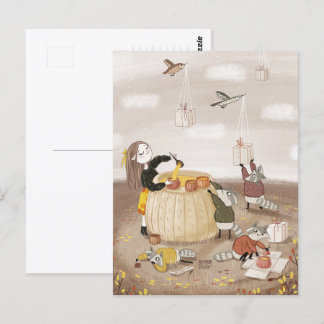 Carte Postale Soupe festive par Alexandra Dikaia