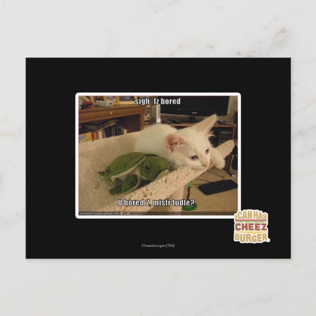 Carte Postale Soupir. Iz était ennuyeux (Devant)