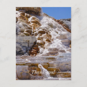 Carte Postale Sources chaudes de Mammoth