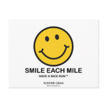 Souriez Chaque Mile / "Nice Run" Runner Gram