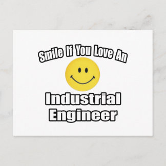 Carte Postale Souriez Si Vous Aimez Un Ingénieur Industriel