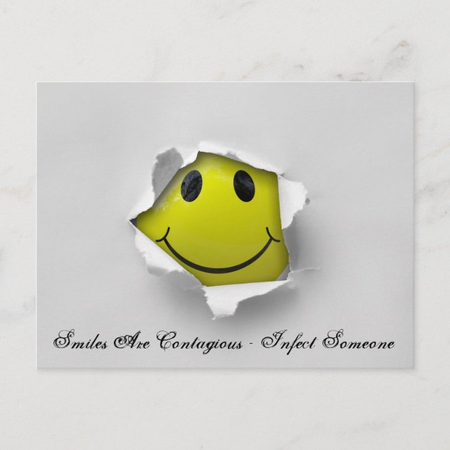 Carte Postale Sourire (Devant)