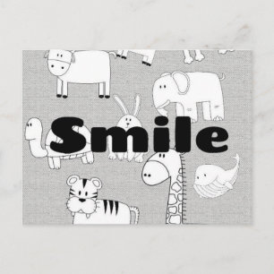 Carte Postale Sourire