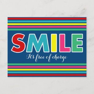 Carte Postale Sourire!