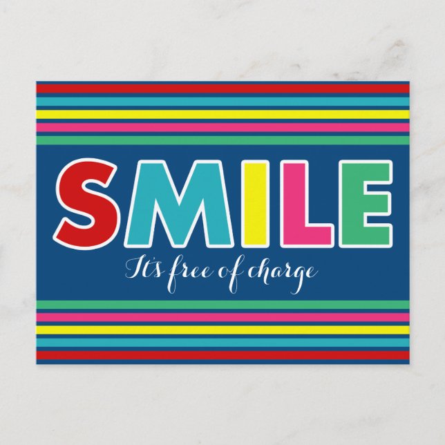 Carte Postale Sourire! (Devant)