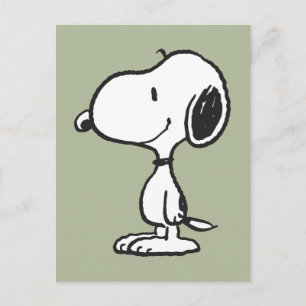 Carte Postale Sourire de Snoopy Rire Rire