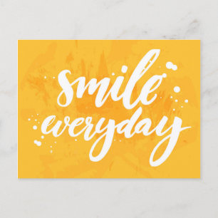 Carte Postale Sourire quotidien