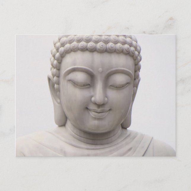 Carte Postale Sourire Serene Bouddha Inspirational Love Peace (Devant)