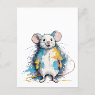 Carte Postale Souris