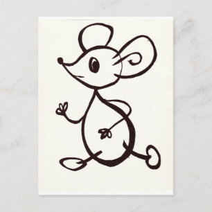Carte Postale Souris