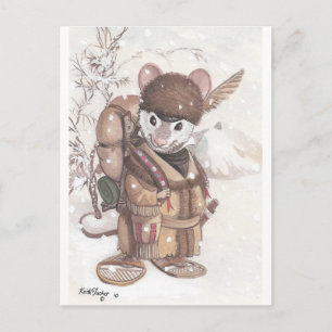 Carte Postale souris de montagne