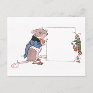 Carte Postale Souris & Grasshopper Tenez Votre Photo