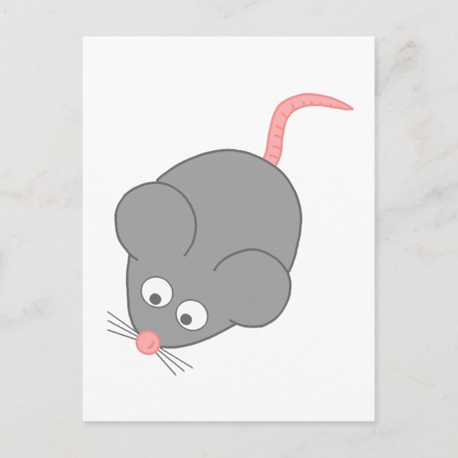 Carte Postale Souris mûre (Devant)