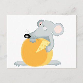 Carte Postale Souris Souris Tricolée