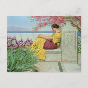 Carte Postale Sous la fleur qui s'accroche à la toux, 1917