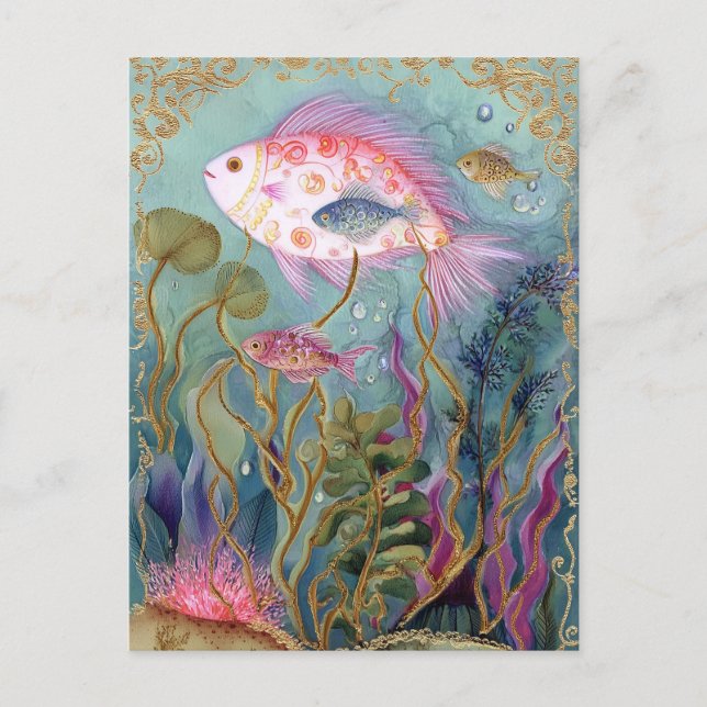 Carte Postale Sous la mer (Devant)