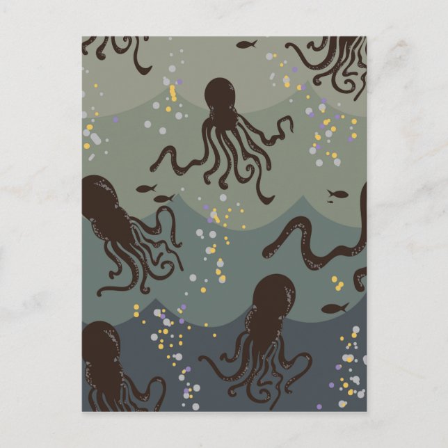 Carte Postale Sous Le Mer (Devant)