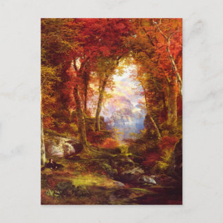 Carte Postale Sous les arbres