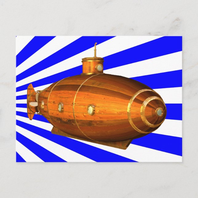 Carte Postale sous-marin (Devant)