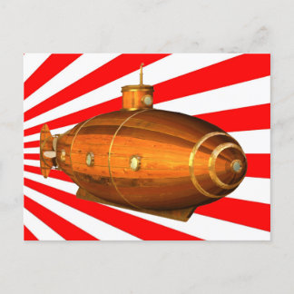 Carte Postale sous-marin
