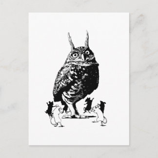 Carte Postale Sous une lune bleue