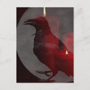 Carte Postale "Sous votre charme en rouge"
