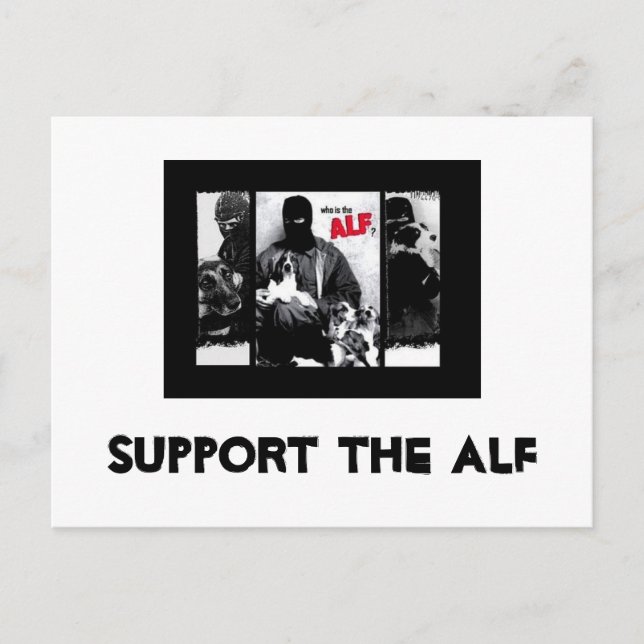 Carte Postale Soutenez l'ALF (Devant)