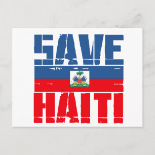 CARTE POSTALE SOUTENIR HAÏTI